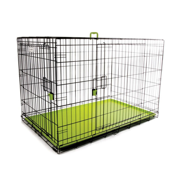 m-pets-coloured-wire-crates-green